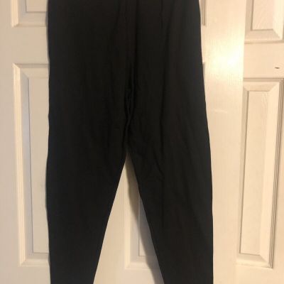 LC fashions leggings black 1X new